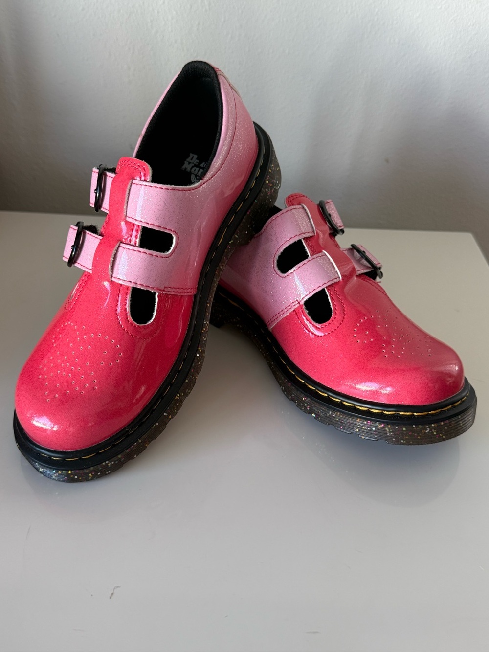 Dr. Martens Pink Gradient
Glitter Mary Jane Shoes Big
Kids Size 1 - Picture 4 of 8